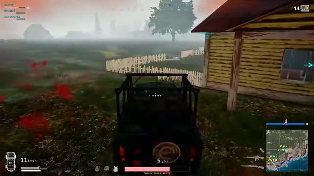 PLAYERUNKNOWN'S BATTLEGROUNDS-LIVE ( mais uma WIN SQUAD)# 9 смотреть онлайн