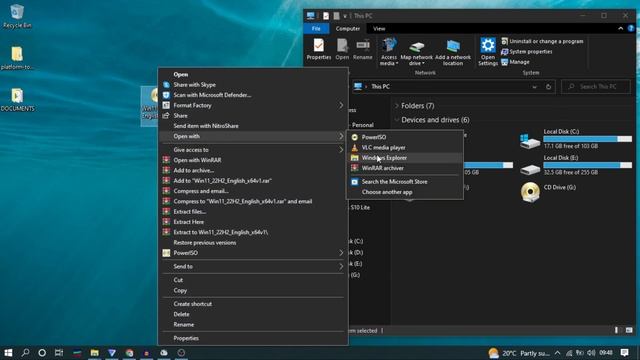 How to mount iso image in windows смотреть онлайн