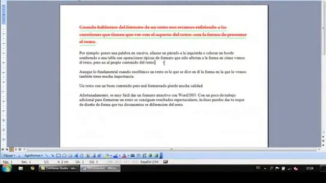 Curso de Word 2003 18 conceptos bsicos.wmv смотреть онлайн
