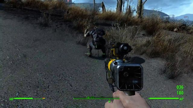 Fallout 4 Hiding Caravan guard смотреть онлайн