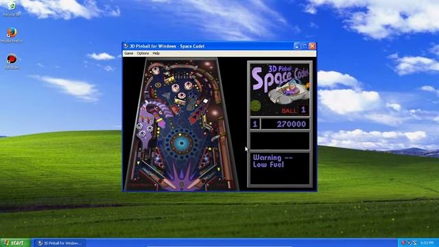 3D pinball on windows XP смотреть онлайн