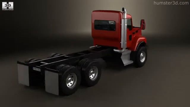 Kenworth T470 Chassis Truck 3-axle 2016 3D model by 3DModels.org смотреть онлайн