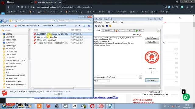 Cara Mengkonversi Banyak File Sekaligus Dengan SketchUp File Version Converter 2020 смотреть онлайн