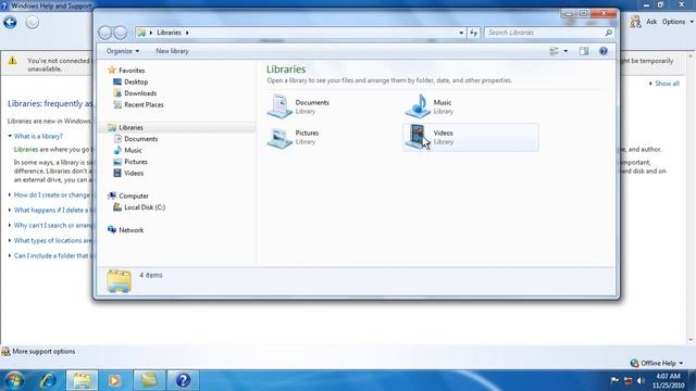 Learn Windows 7 - Libraries - (10 of 24) Watch Learn Do.com смотреть онлайн