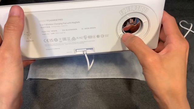 8 minutes Satisfying with Unboxing 3-in-1 Wireless Charging Pad with MagSafe + Airpad 3rd Generatio смотреть онлайн