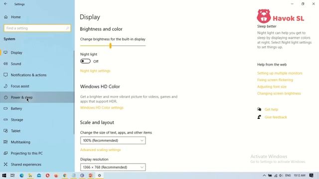 Setup power and sleep mode in windows 10 | Tech tips & tricks смотреть онлайн