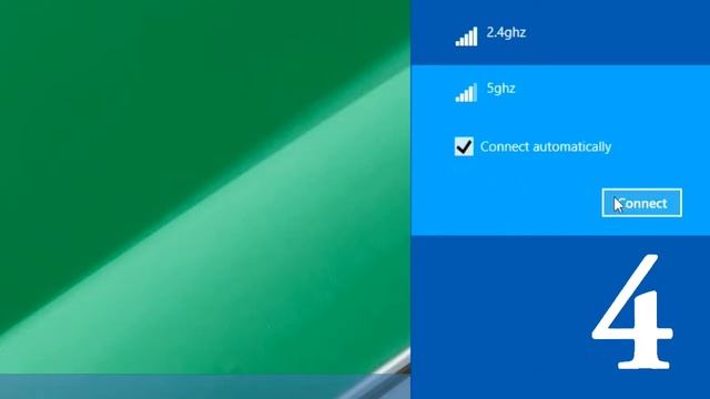 Connecting to Wi-Fi - PC (Windows 8) смотреть онлайн