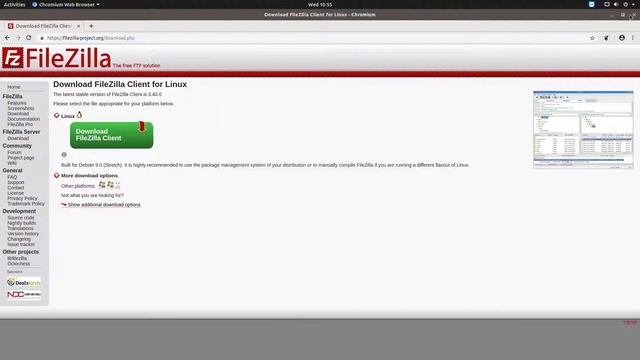 Workaround: Filezilla/Linux error: GnuTLS error -50 in gnutls_priority_set_direct смотреть онлайн