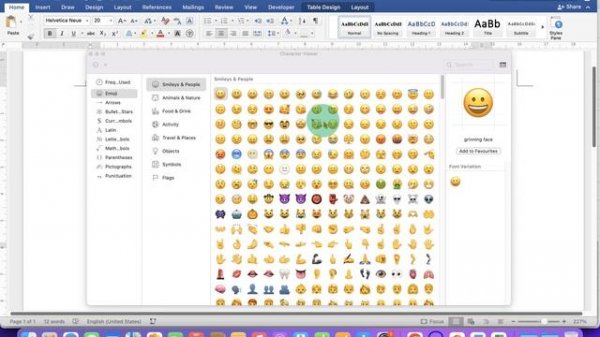 How to Get Emoji Keyboard on MAC