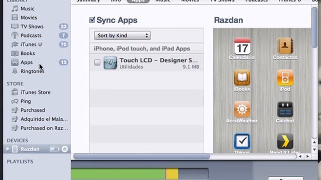 Buscar Apps en iTunes 10 (Sincronizar) смотреть онлайн