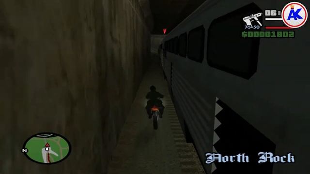 How To Easily Follow The Damn Train - 'Wrong Side Of The Tracks' (GTA: San Andreas) смотреть онлайн