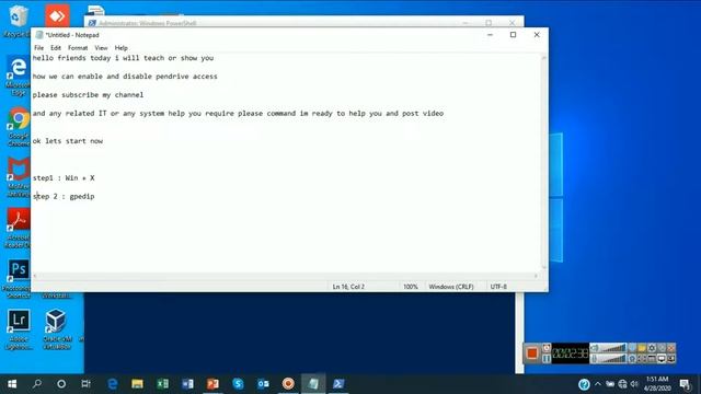 How to block or Unblock pendrive Read Access in windows 10 100% result with proof смотреть онлайн