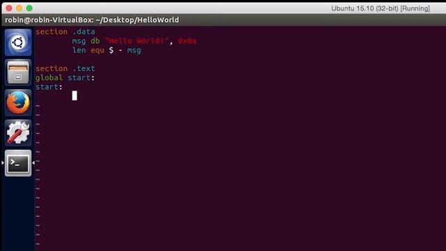 #5 - Assembler Programmierung Tutorial - Hello World! in NASM unter Linux - (German/Deutsch) смотреть онлайн