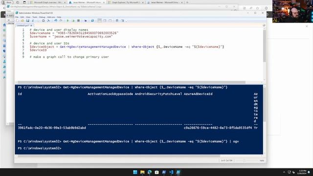 Intune PowerShell SDK: Invoking Web Requests смотреть онлайн