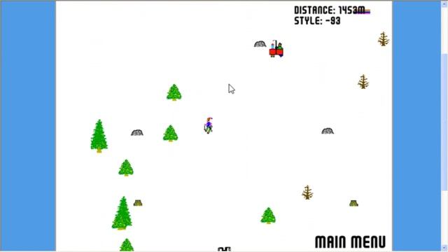 Ski Free (Flash Version) | Flashback) смотреть онлайн