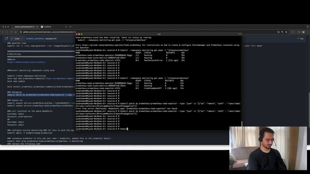 Hands on session on kubernetes services monitoring with Prometheus stack смотреть онлайн