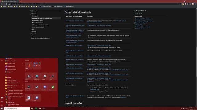 Install Windows ADK & MDT смотреть онлайн