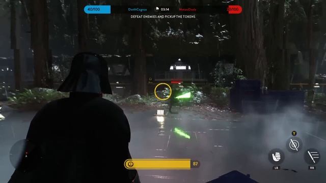 Star Wars Battlefront Gameplay - DARTH VADER vs LUKE SKYWALKER! Hero Battle Overview смотреть онлайн