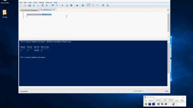 How To Check PowerShell 5.1 Version Number смотреть онлайн