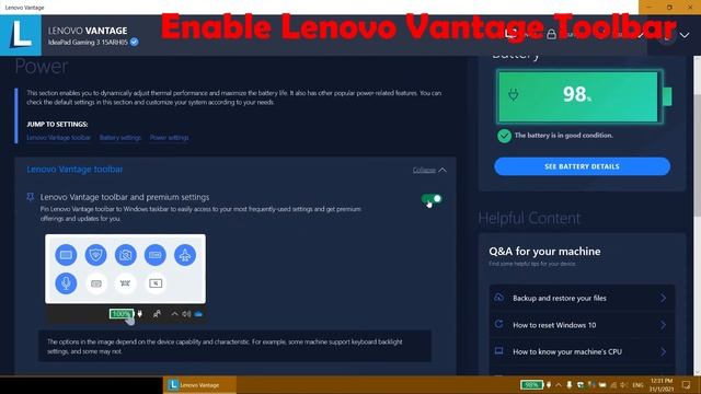 Use Lenovo Vantage Toolbar to turn on or off Camera Privacy Mode смотреть онлайн