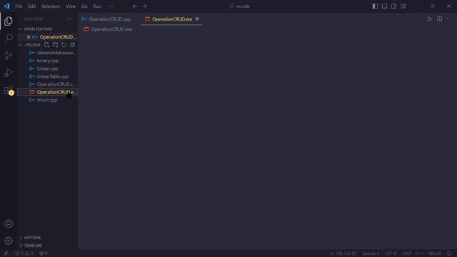 OperationCRUD cpp vscode Visual Studio Code 2024 04 07 10 02 43 смотреть онлайн
