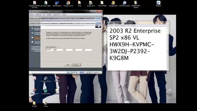 Instalación de Windows server 2003 & Creación de grupos y usuarios. смотреть онлайн
