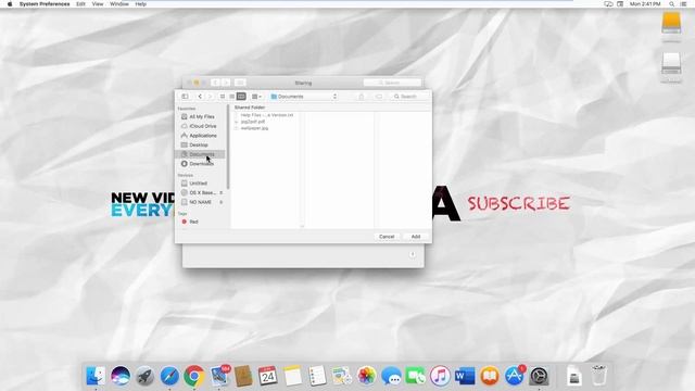 How to Share Folder in macOS | Folder Sharing on Mac смотреть онлайн