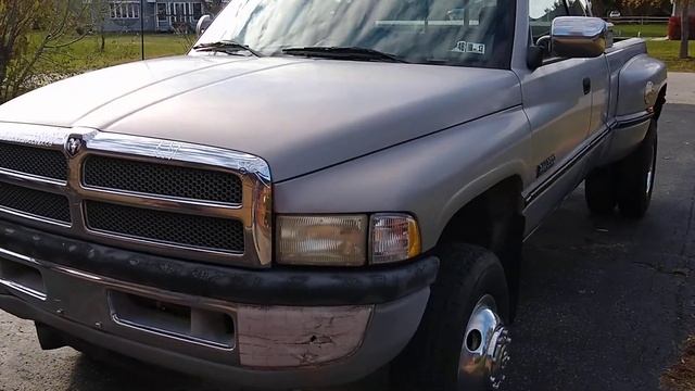 1995 Dodge Ram 3500 Dually Cummins 12 valve смотреть онлайн