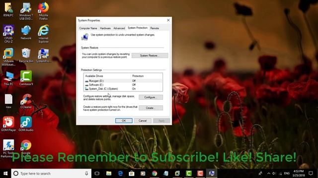 How to Create a System Protection shortcut in Windows 10 смотреть онлайн