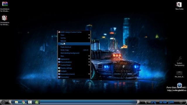 Windows 10 theme Annihilation for Creators Update and Fall Update смотреть онлайн