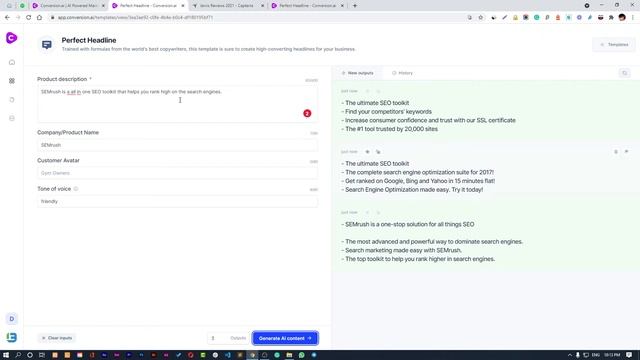 Conversion.ai Review and Tutorial | AI Content & Copywriting Assistant Tool 🔥🔥🔥 смотреть онлайн