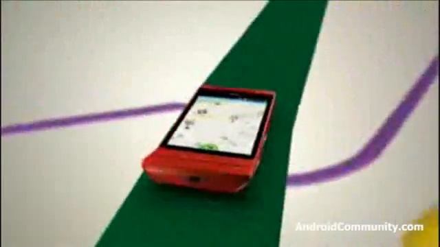 HTC Hero Android UI promotional video смотреть онлайн