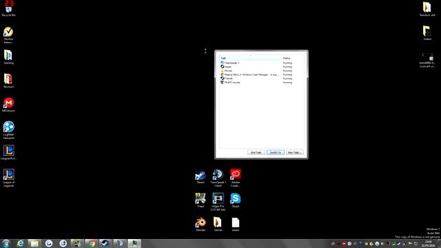 Missing Menu in Windows Task Manager - A quick fix. смотреть онлайн