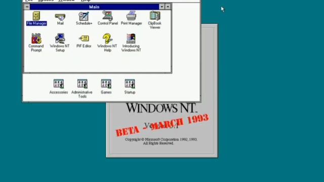 Evolucao do Windows NT 3.1 смотреть онлайн