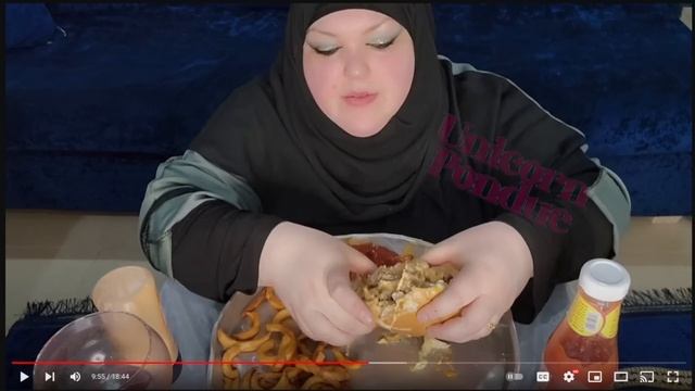 foodie beauty's big mac inspired burger mukbang reaction смотреть онлайн