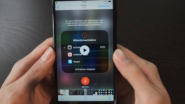 Bildschirmaufnahme am iPhone - mit Audioaufzeichnung der Stimme смотреть онлайн