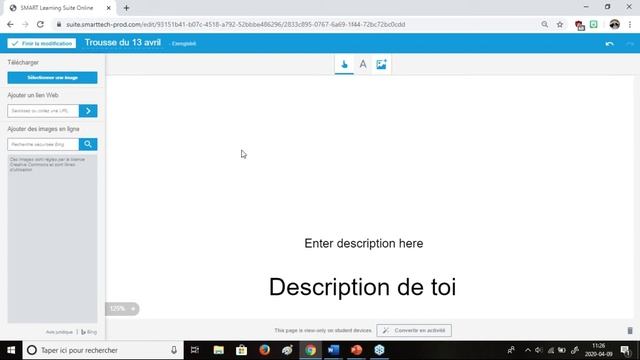 Bonification d'un document statique dans la Suite pédagogique en ligne SMART - ClassLab смотреть онлайн