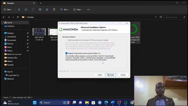 Downloading, Installing Anaconda and Launching Jupyter Notebook смотреть онлайн