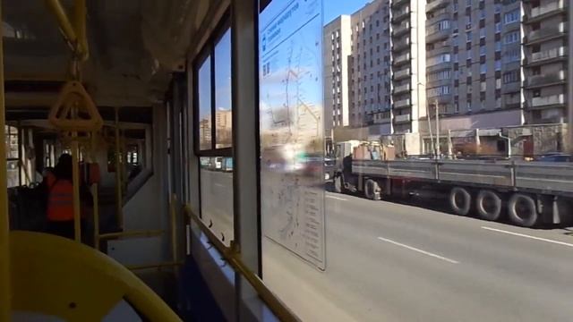 У 55 трамвая последний день в Озерках Петербурга? 11-**: 71-631-02.02 (УКВЗ) 5227 по №55 (29.04.21) смотреть онлайн