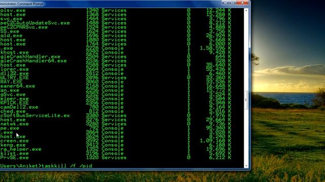 20. Command Prompt - How to kill a process by cmd смотреть онлайн