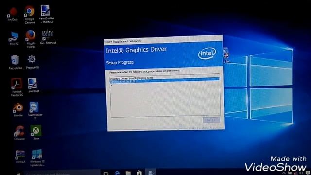 How to install Intel HD graphic driver. смотреть онлайн