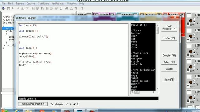 Arduino simulator смотреть онлайн