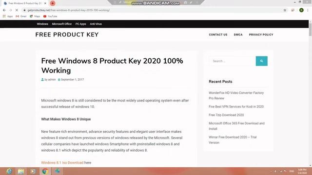 HOW TO GET INSTALL WINDOWS 8 WITH FREE PRODUCT KEY смотреть онлайн