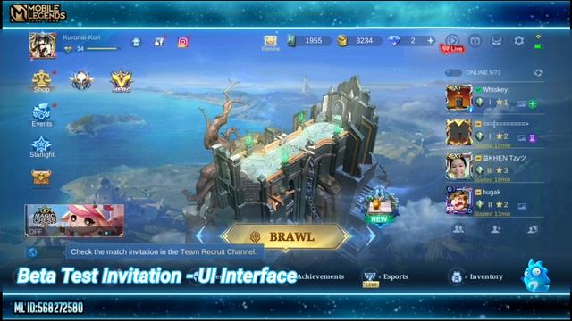 New UI interface - Beta test invitation | Kuronai-kun | - MLBB 3.0 Update News & Update смотреть онлайн