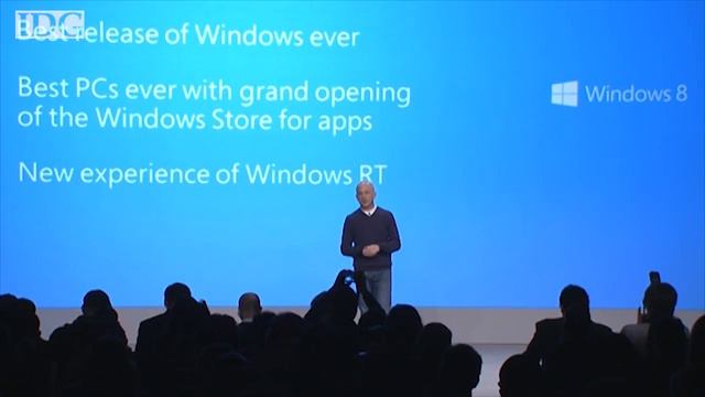 Raw video: Microsoft launches Windows 8 смотреть онлайн