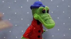 Игрушка мягкая Мульти-пульти Крокодил Гена озвученный 24см