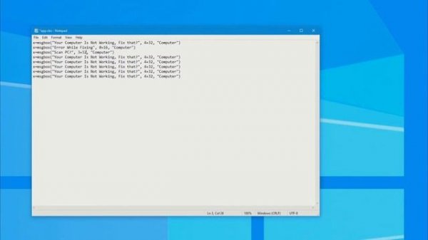How To Make Fake Error Messages [Windows 11 / 10 / 8 / 7]