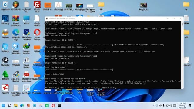 How To Fix .Net Framework 0x800f0954 window 11 Error 2022 смотреть онлайн