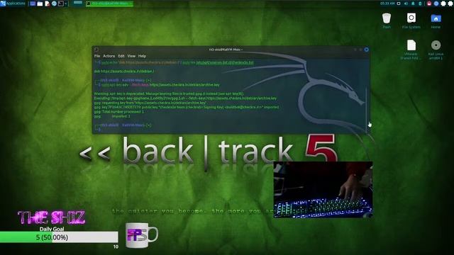 Kali on windows, and yes I show a little wifi hack смотреть онлайн
