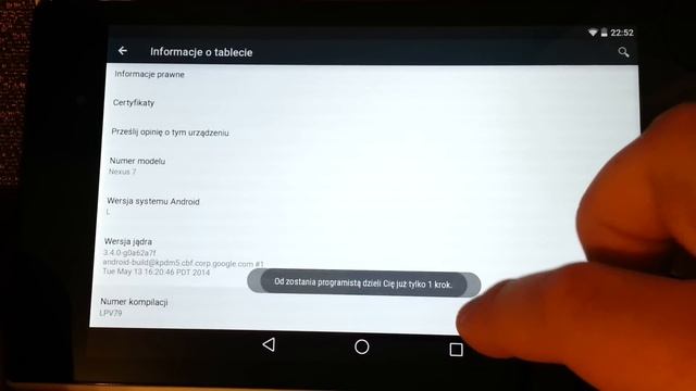 New Android L (or 5.0 or Key Lime Pie) @ Nexus 7 2013 WiFi смотреть онлайн